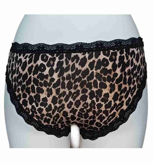 Silk panties back