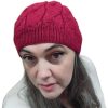 Cap handmade red