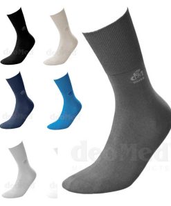 medical socks cotton silver