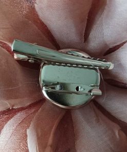 Fabric brooches back