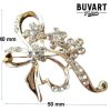 brooch form of a bow
