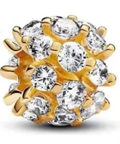 Pandora gold and crystals
