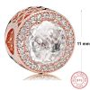 Jewelry pink ring