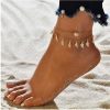 Gold ankle chain