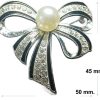 silver broach
