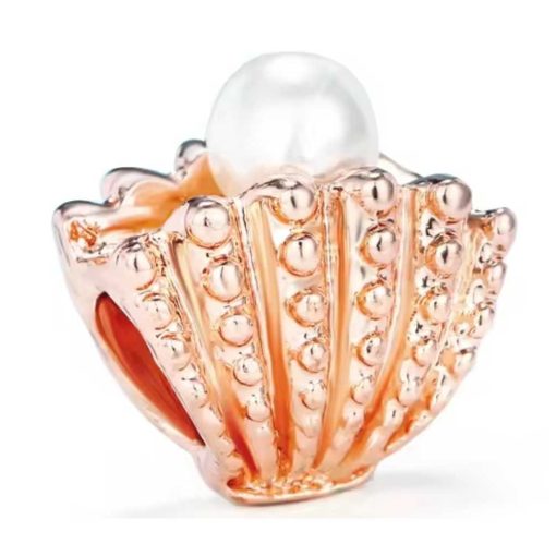 Pandora Crystal shell with pearl