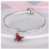 Pandora Red motorcycle with driver