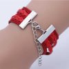 Leather bracelet Love