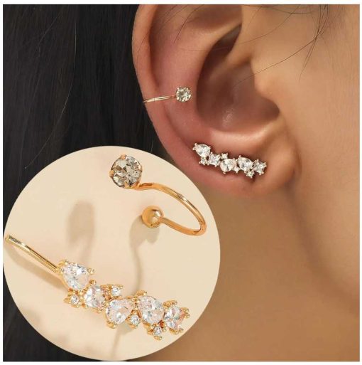 Gold earring