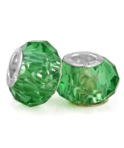 Crystal bead Light green