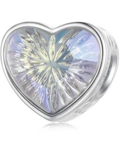 silver pendant heart