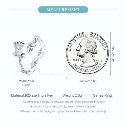 Ring Rose and snake