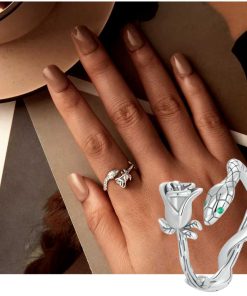 Ring Rose and snake