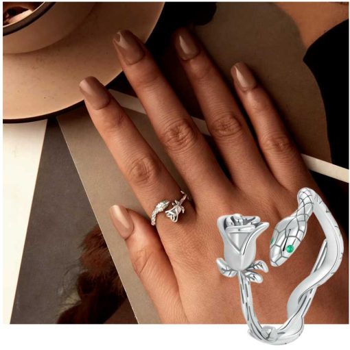 Ring Rose and snake