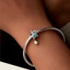 ring starfish green stone