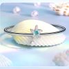 ring starfish green stone