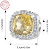 pendant gold stone