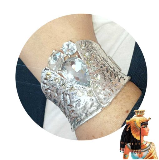 Cleopatra silver bracelet