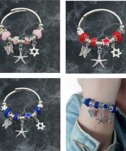 Bracelet with 3 pendants