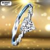 Made of Sterling S925 silver. With very high shine