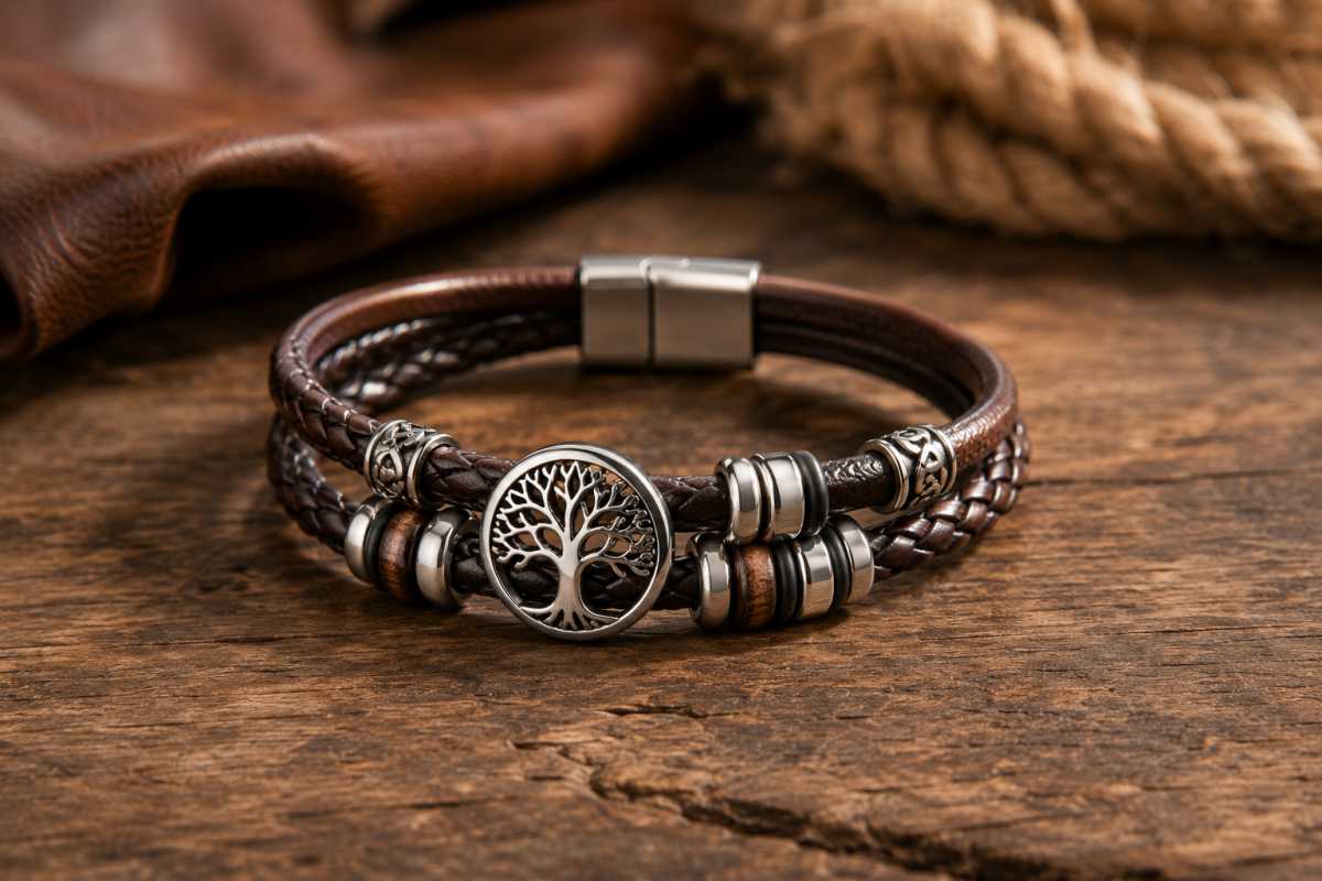 Leather bracelets
