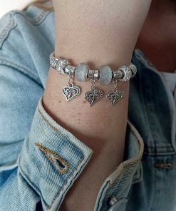 bracelet 3 hearts