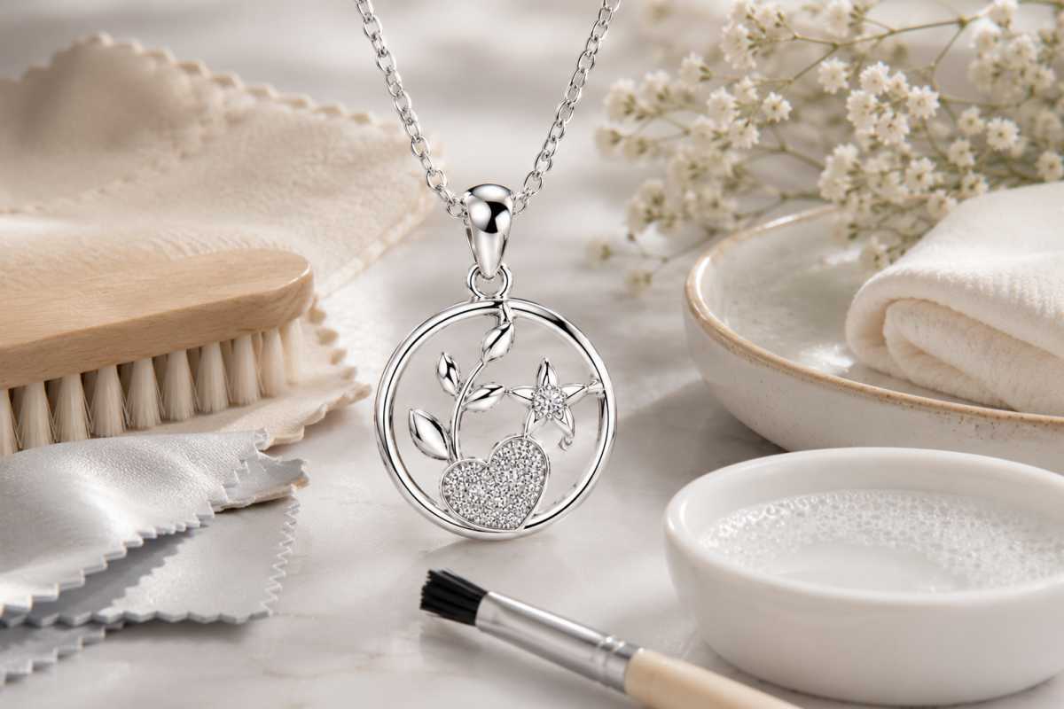 Maintaining silver jewelry