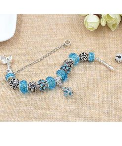 Bracelet set 14 pendants. open