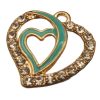 pendant heart to heart