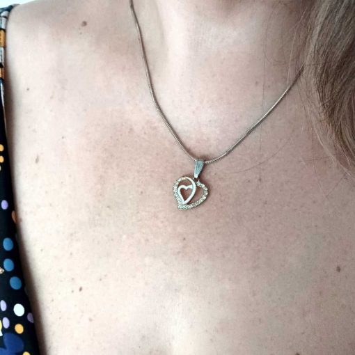 pendant heart to heart