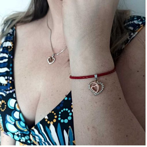 pendant heart to heart