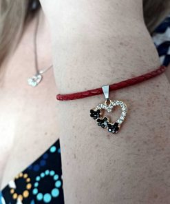 Gold crystal pendant