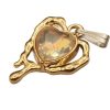 gold retro pendant