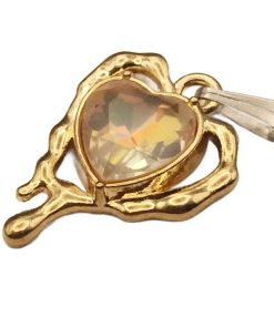 gold retro pendant