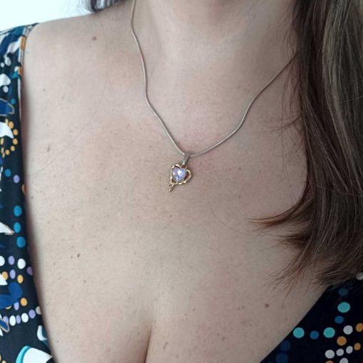 gold retro pendant