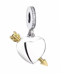 Pendant heart arrow