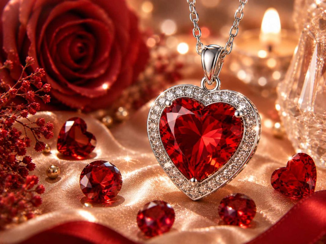Red zircon - symbolism