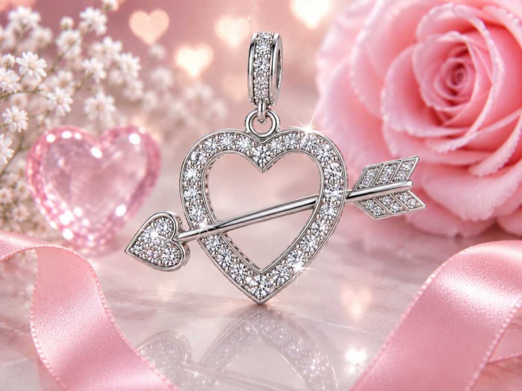 Silver heart + arrow - symbolism