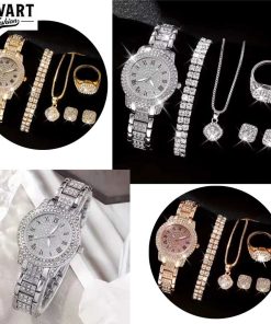 6 paces set with watch