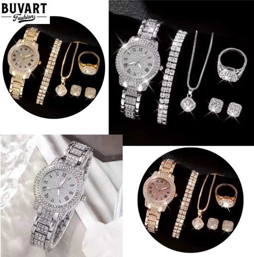 6 paces set with watch