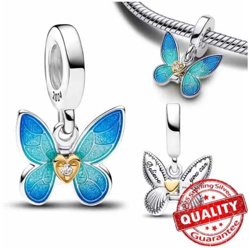 Pendant: Blue butterfly