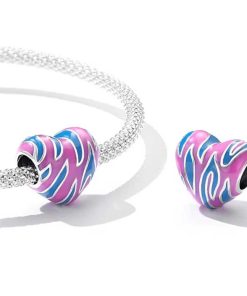 Pendant pink heart
