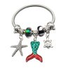 bracelet fish green red