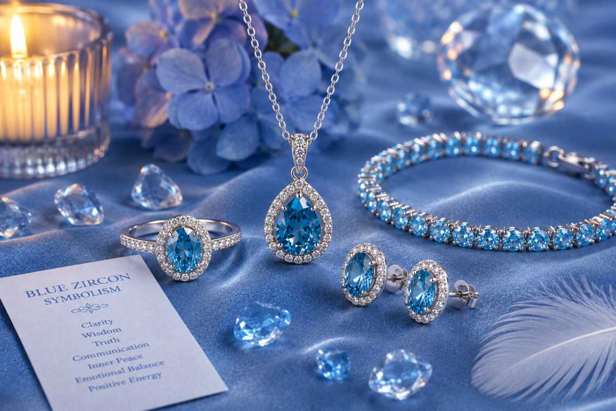 Blue zircon symbolism