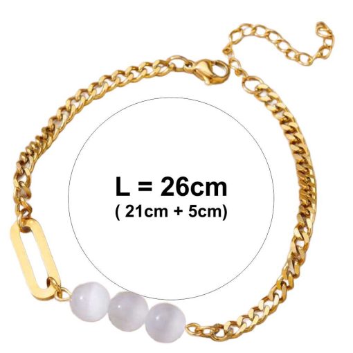 Ankle Chain pearls