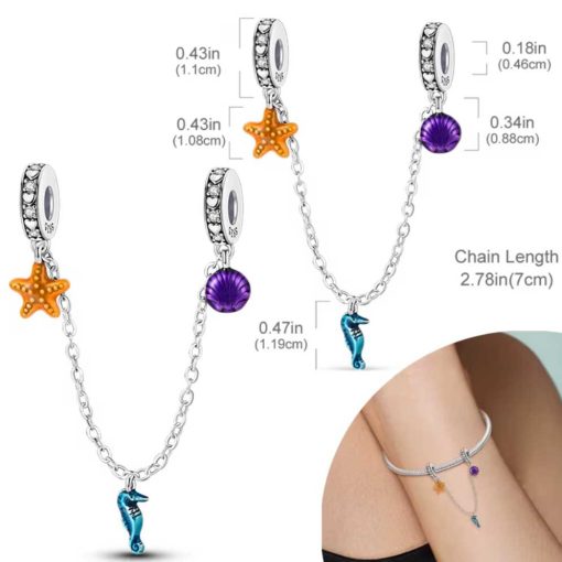 safety chain seashell