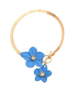 Gold ankle chain