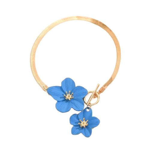 Gold ankle chain