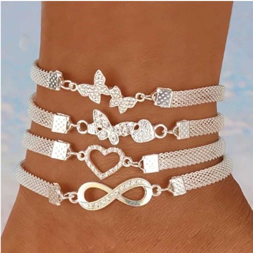 Silver Ankle Chain