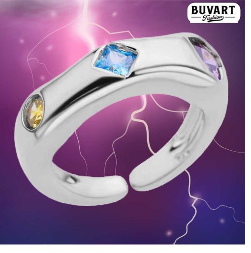 Energy silver ring
